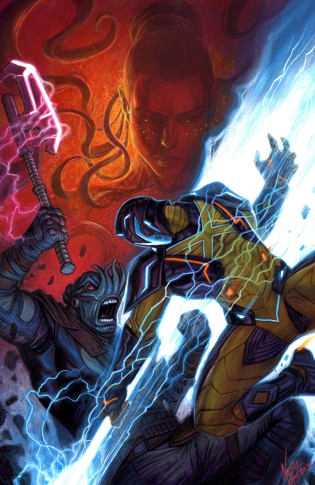 IDW Publishing Comic Books Valiant Beyond: The X-O Manowar #7--The God Hunt #3 Variant C (Grego Full Art) 73238818144500731 PRH-73238818144500731