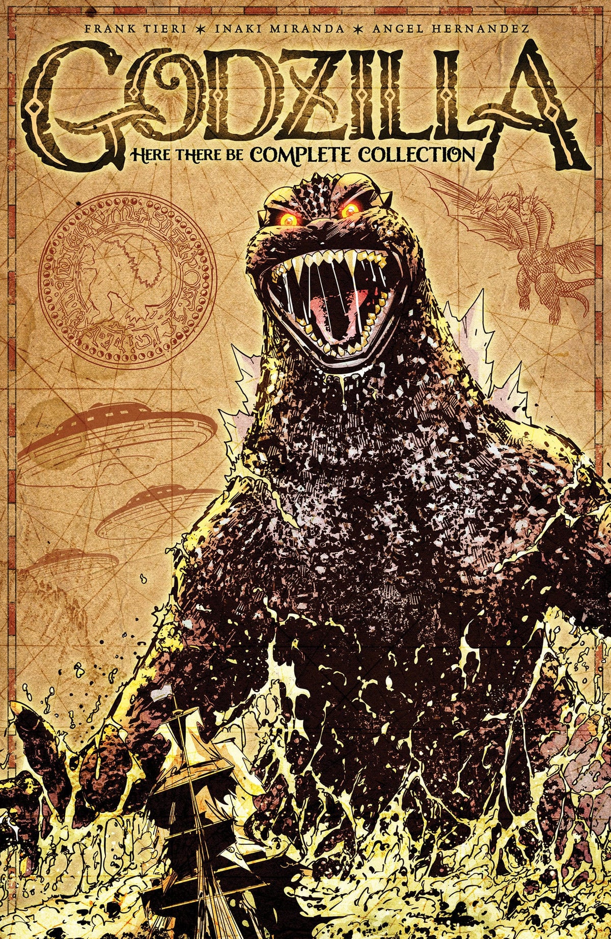 IDW Publishing Graphic Novel Godzilla: Here There Be Complete Collection TP (Release Date: 10/27/2026) 9798887244976 PRH- 9798887244938