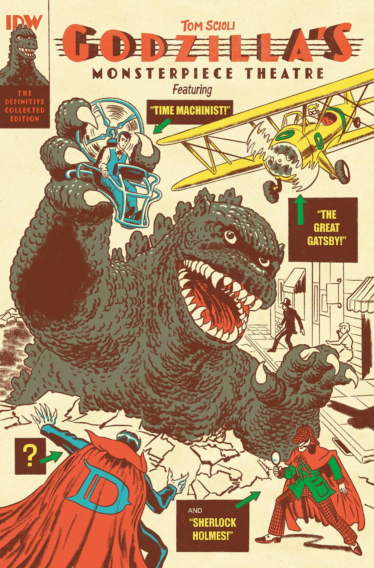 IDW Publishing Graphic Novel Godzilla's Monsterpiece Theatre 9798887242989 PRH-9798887242989
