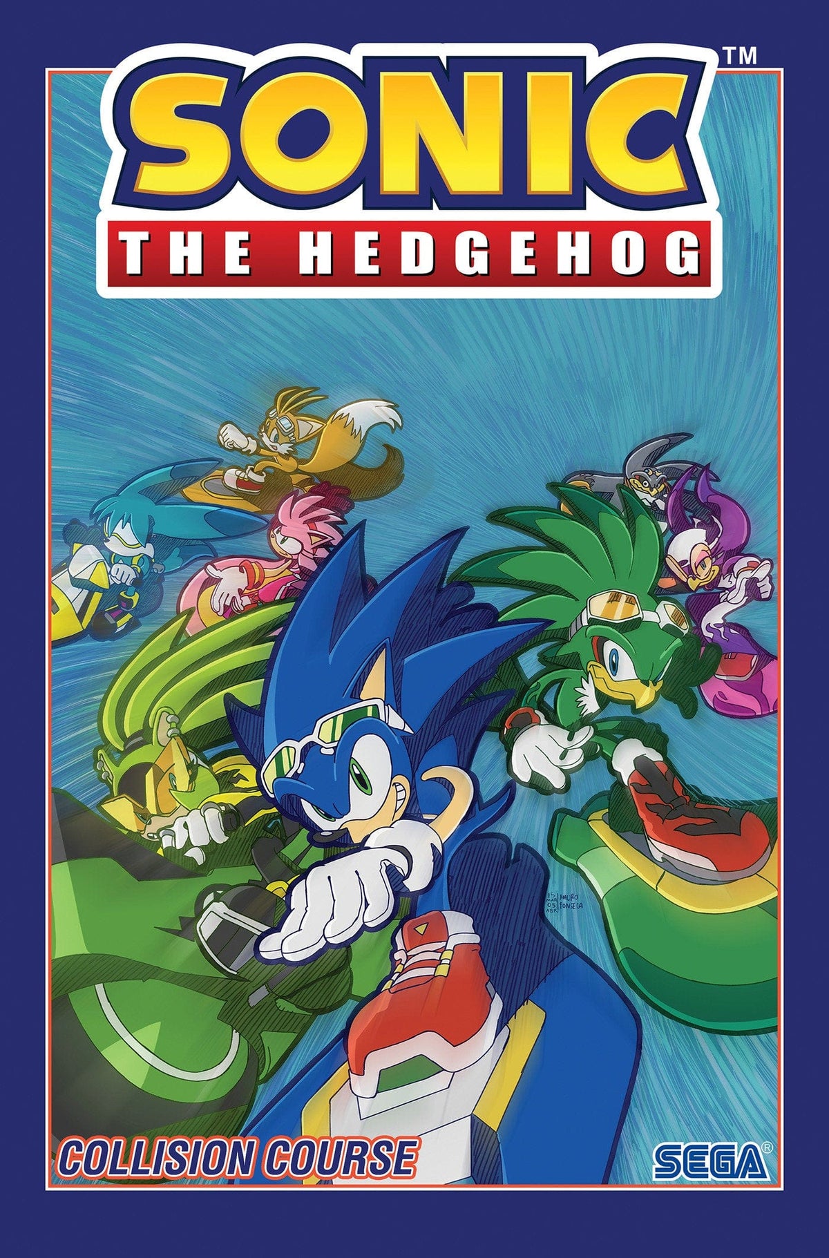IDW Publishing Graphic Novel Sonic the Hedgehog, Vol. 19: Collision Course 9798887242620 PRH-9798887242620