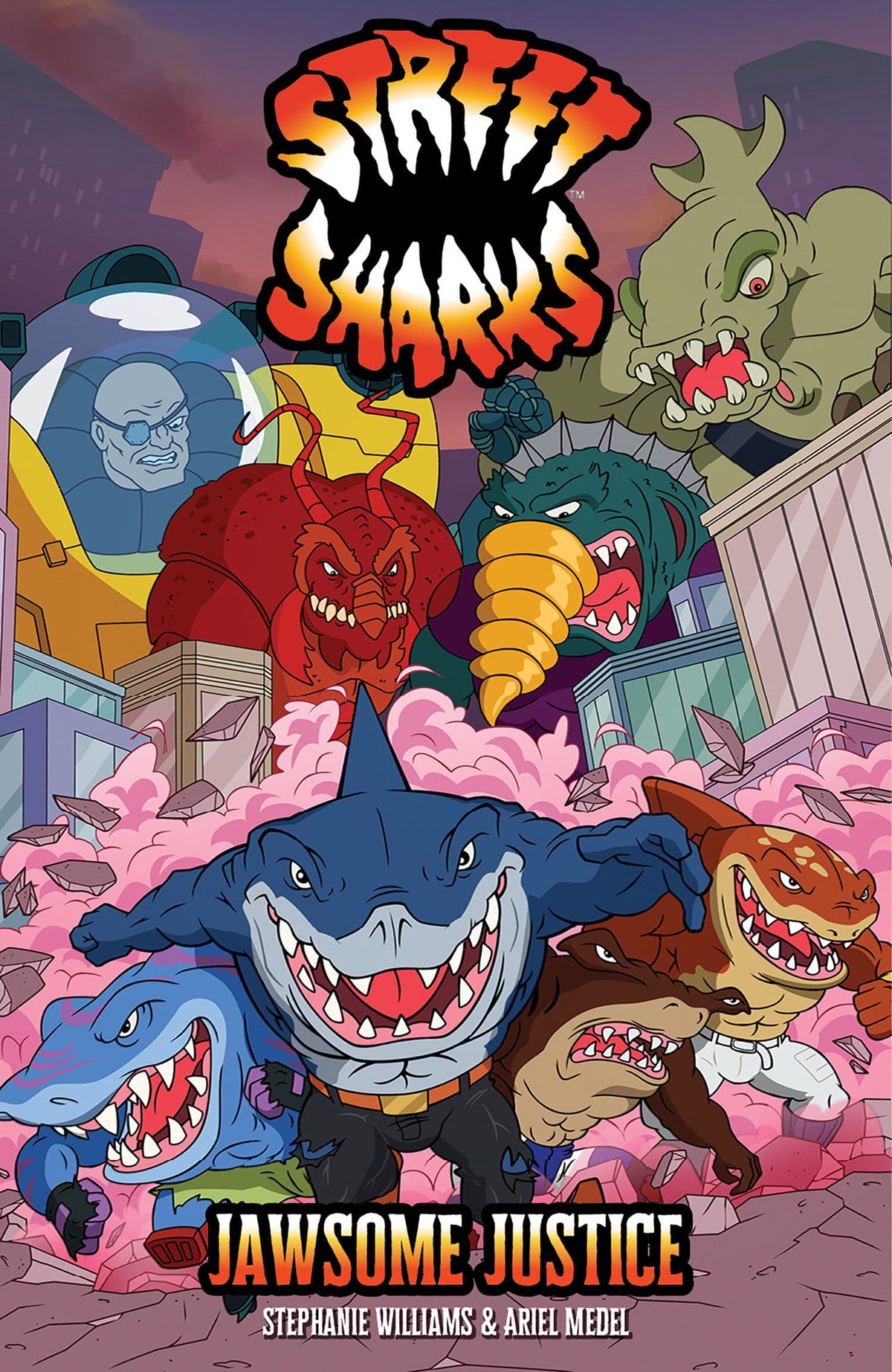 IDW Publishing Graphic Novel Street Sharks: Jawsome Justice (Release Date: 09/16/2026) 9798887245065 PRH-9798887245065