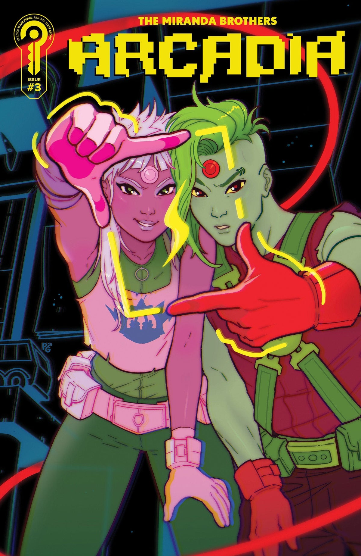 Ignition Press Comic Books Arcadia #3 Cover B Paulina Ganucheau 81019628005203021 PRH-81019628005203021