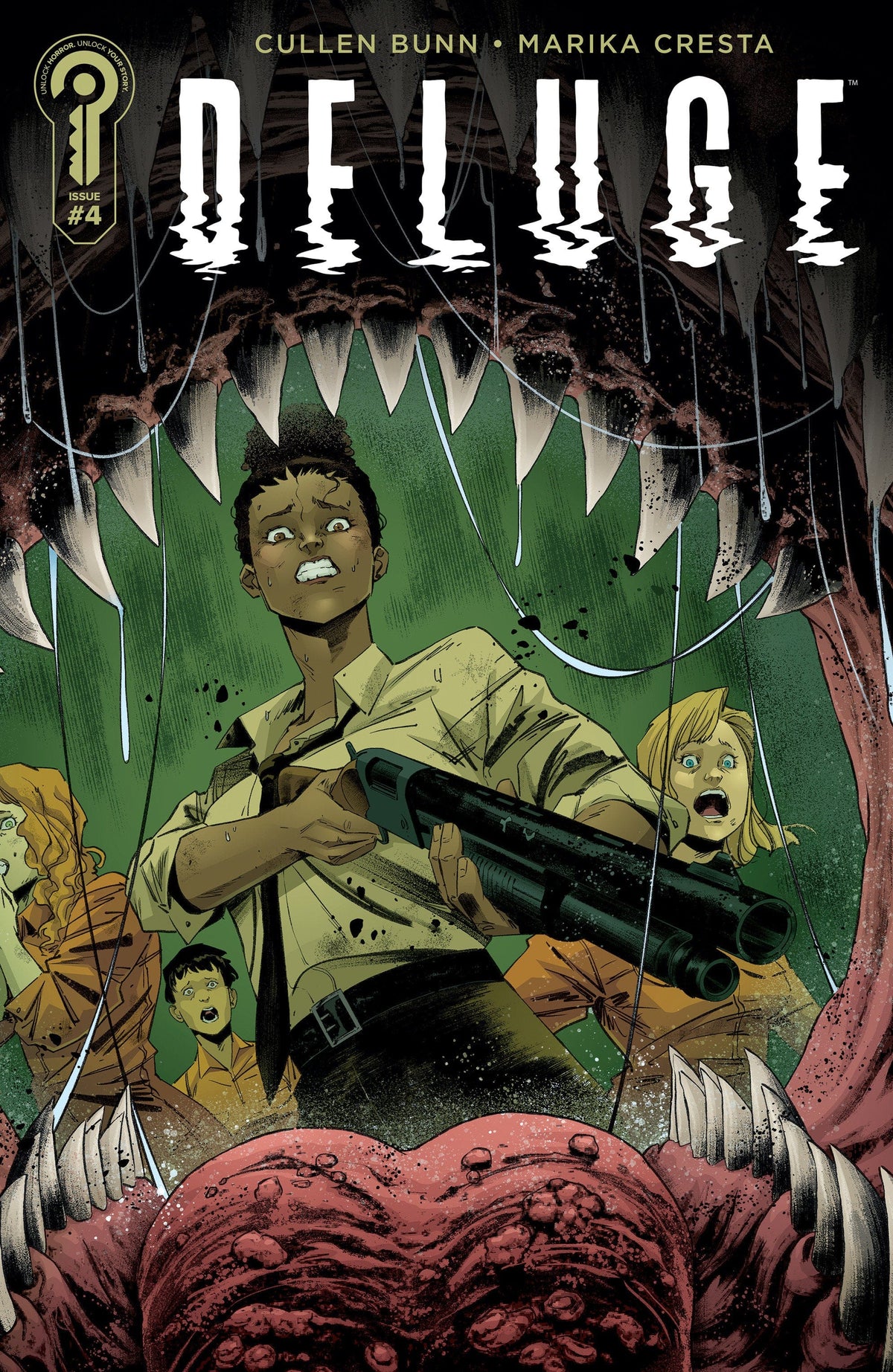 Ignition Press Comic Books Deluge #4 Cover B Marika Cresta 81019628003804021 PRH-81019628003804021