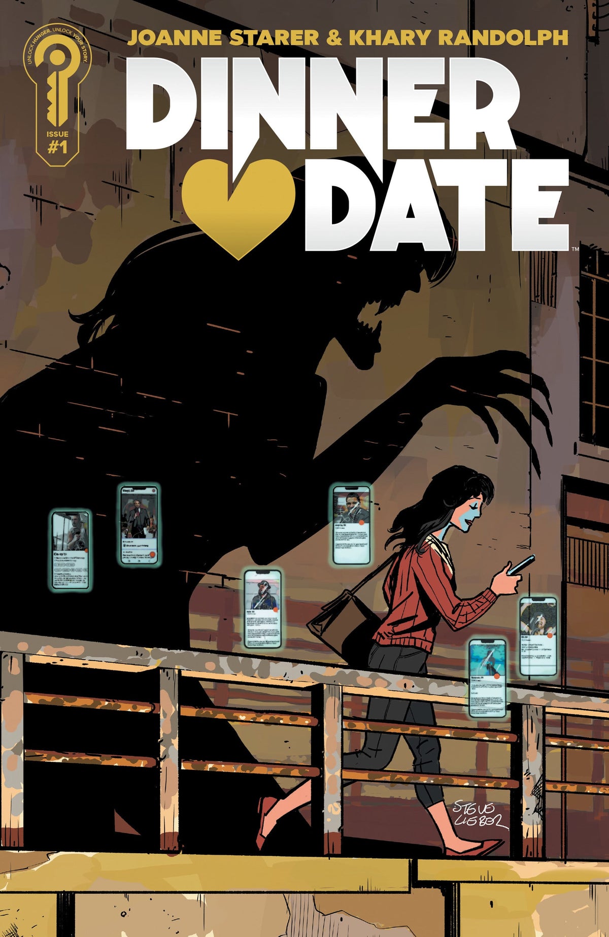 Ignition Press Comic Books Dinner Date #1 Cover B Steve Lieber (Release Date: 10/07/2026) 81019628041001021 PRH-81019628041001021