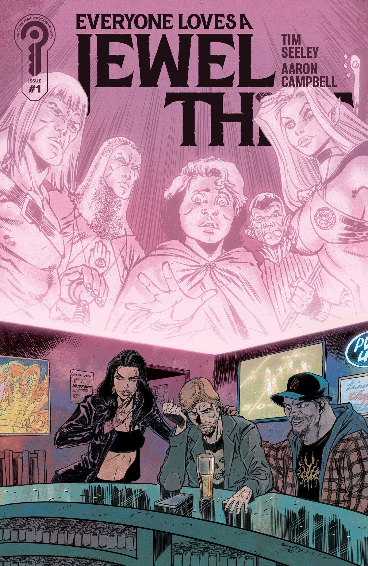 Ignition Press Comic Books Everyone Loves A Jewel Thief #1 Cover B Tim Seeley 81019628028101021 PRH-81019628028101021