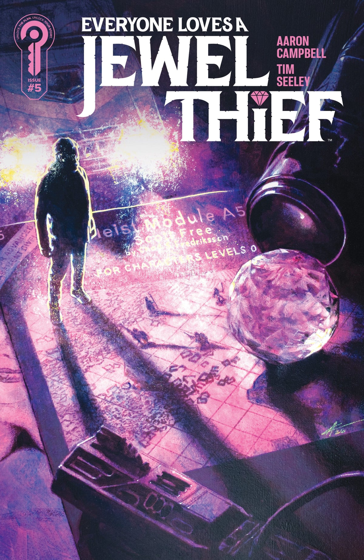 Ignition Press Comic Books Everyone Loves A Jewel Thief #5 Cover A Aaron Campbell (Release Date: 09/23/2026) 81019628028105011 PRH-81019628028105011
