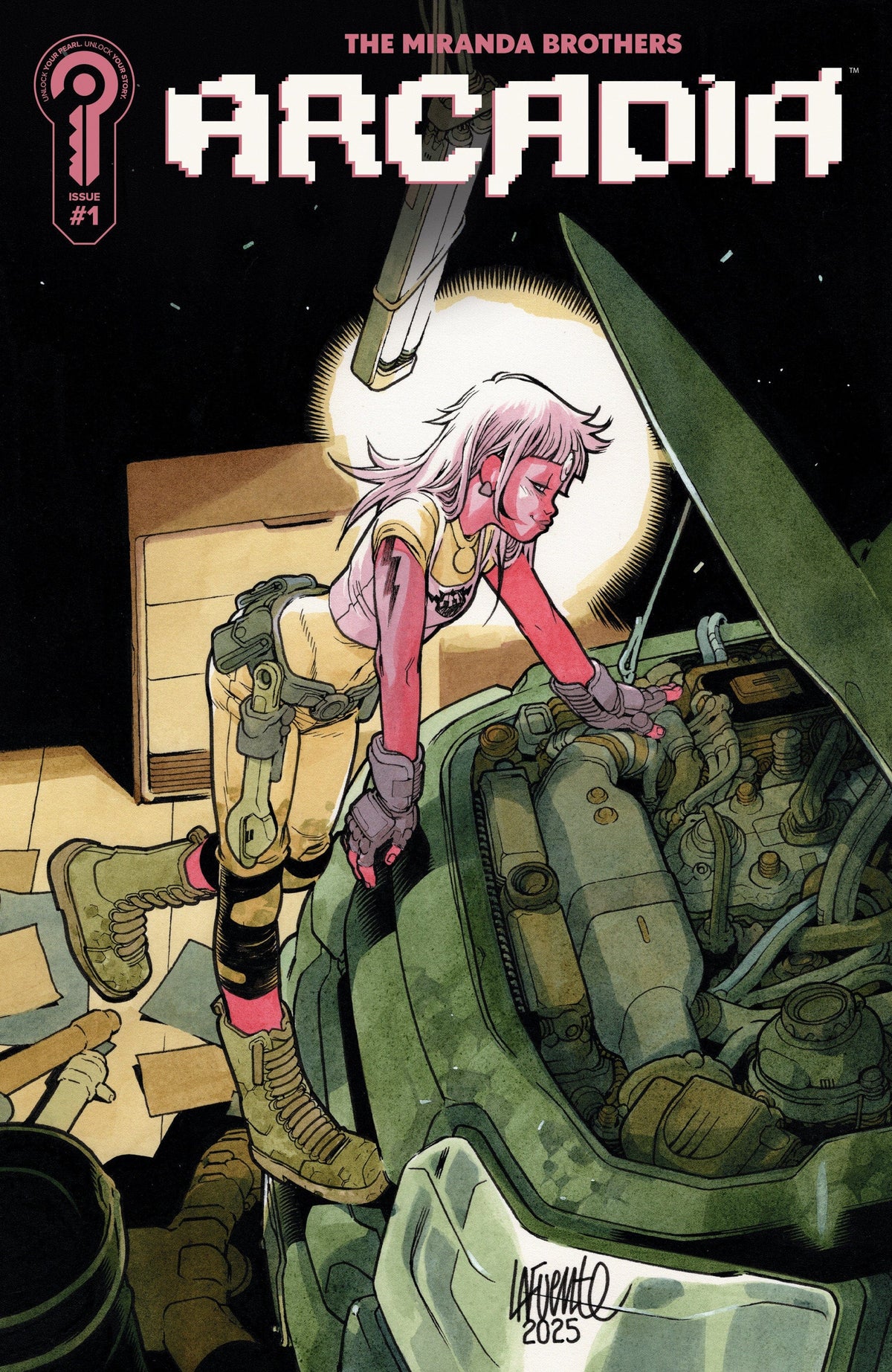 Ignition Press Comic Books > Incentives Arcadia #1 Cover C David Lafuente 1:5 81019628005201031 PRH-81019628005201031