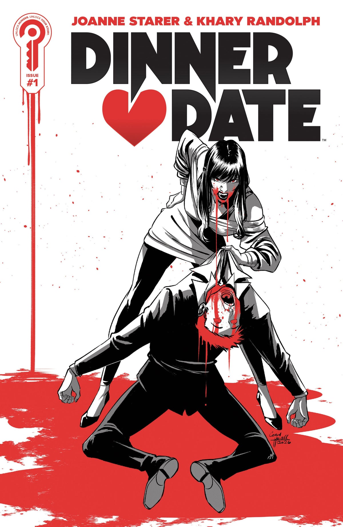 Ignition Press Comic Books > Incentives Dinner Date #1 Cover C Corin Howell 1:10 (Release Date: 10/07/2026) 81019628041001041 PRH-81019628041001041