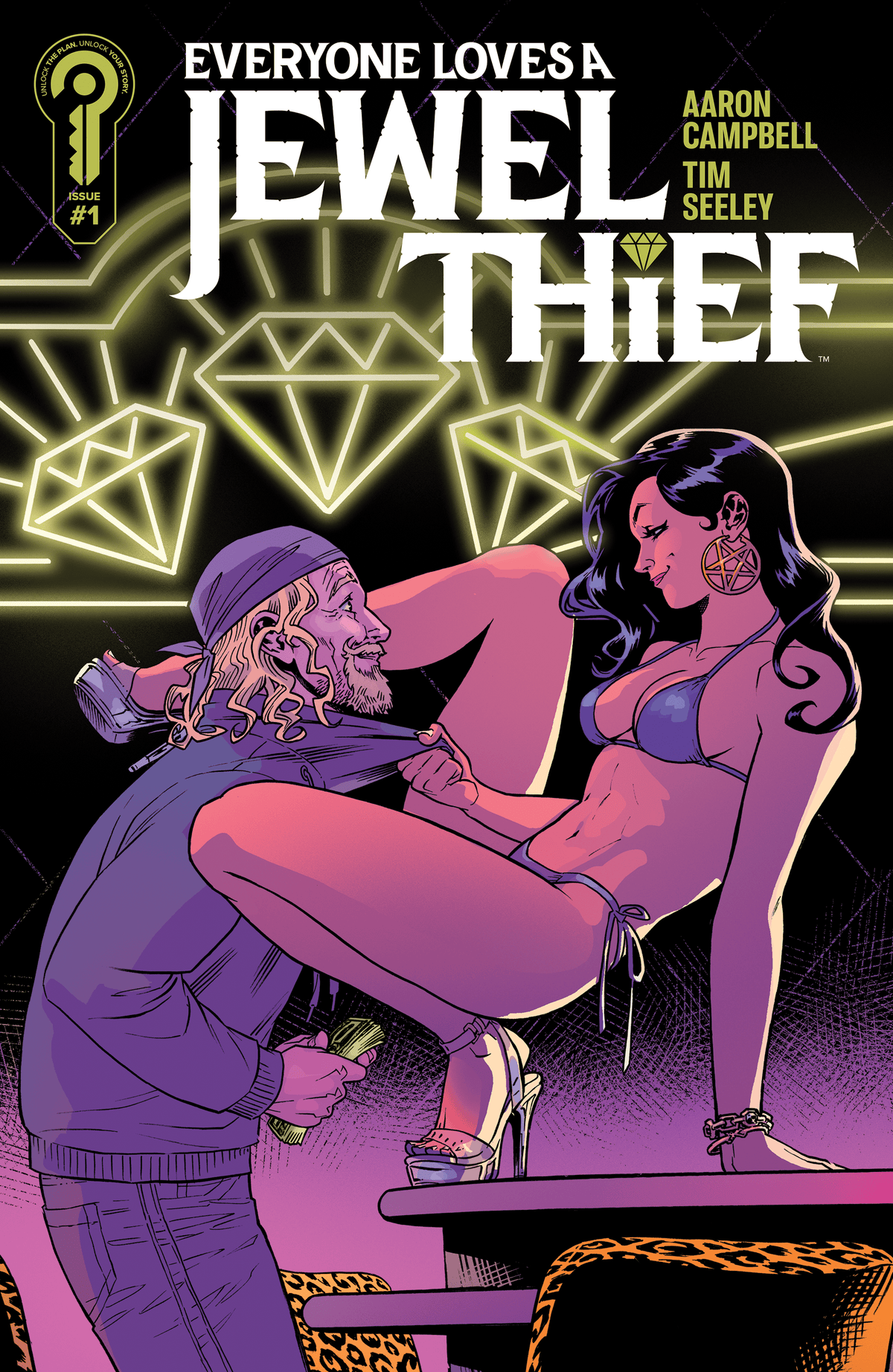 Ignition Press Comic Books > Incentives Everyone Loves A Jewel Thief #1 Cover C Rebekah Isaacs 1:10 81019628028101041 PRH-81019628028101041