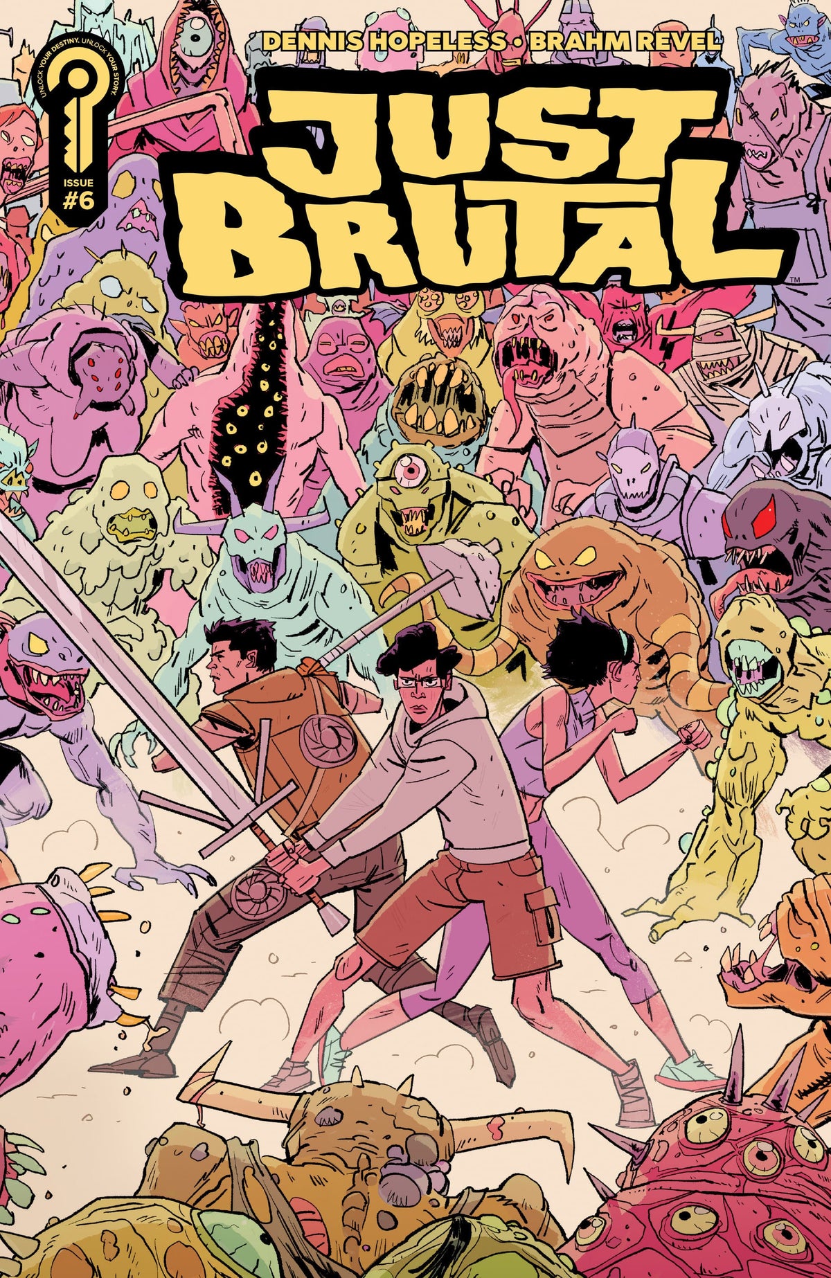 Ignition Press Comic Books Just Brutal #6 Cover A Brahm Revel (Release Date: 09/09/2026) 81019628025006011 PRH-81019628025006011