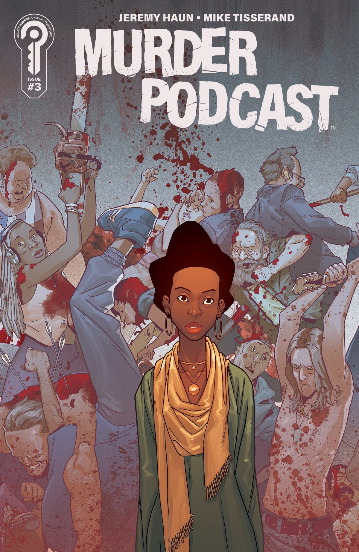 Ignition Press Comic Books Murder Podcast #3 Connected Cover B Mike Tisserand 81019628000703021 PRH-81019628000703021