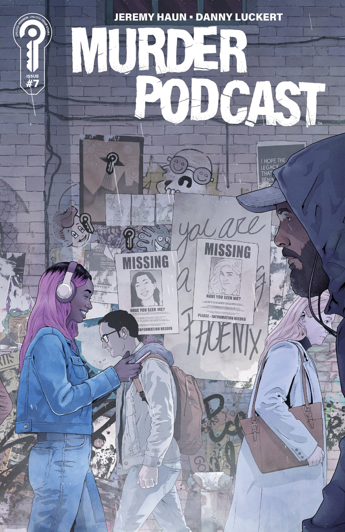 Ignition Press Comic Books Murder Podcast #7 Cover B Danny Luckert 81019628000707021 PRH-81019628000707021