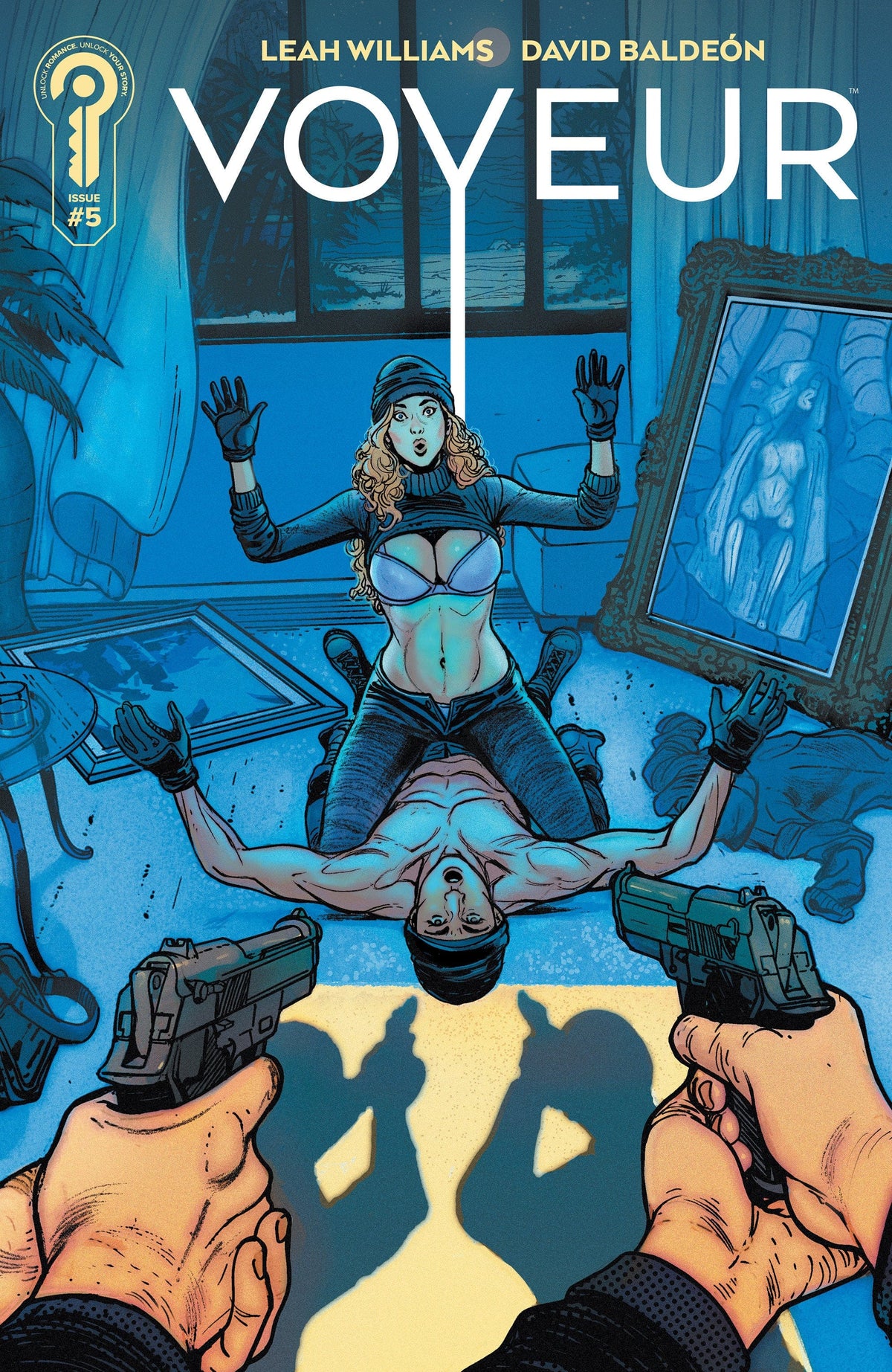 Ignition Press Comic Books Voyeur #5 Cover A Victor Ibanez 81019628001405011 PRH-81019628001405011