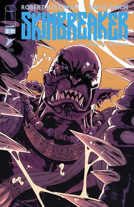 Image Comics Comic Book SKINBREAKER #2 2ND PTG CVR B ANDREA MILANA VAR 70985304424600222 0925IM8361