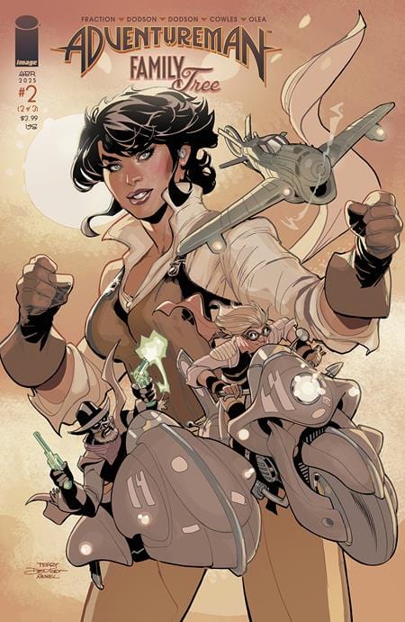 Image Comics Comic Books ADVENTUREMAN FAMILY TREE #2 (OF 3) 70985304266200211 0225IM314