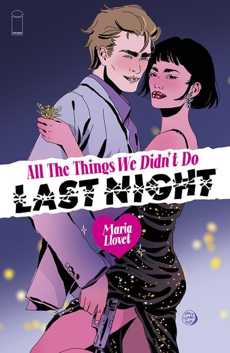 Image Comics Comic Books ALL THE THINGS WE DIDNT DO LAST NIGHT (ONE SHOT) CVR B MARIA LLOVET VAR (MR) 70985304034700021 0524IM239