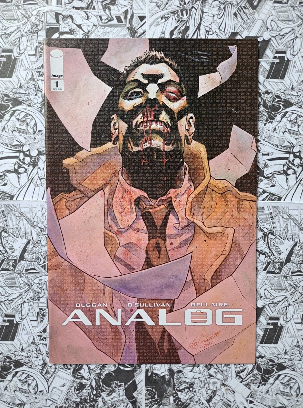 Image Comics Comic Books ANALOG #1 CVR C (3RD EYE COMICS VARIANT) 70985302582500131