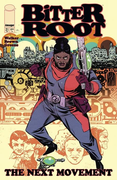 Image Comics Comic Books BITTER ROOT THE NEXT MOVEMENT #2 (OF 5) CVR A SANFORD GREENE CONNECTING (MR) 70985304276100211 0225IM318
