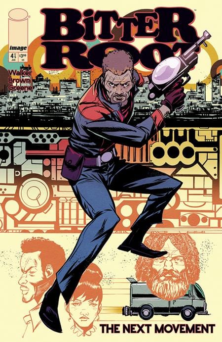Image Comics Comic Books BITTER ROOT THE NEXT MOVEMENT #4 (OF 5) CVR A SANFORD GREENE CONNECTING (MR) 70985304276100411 0425IM306