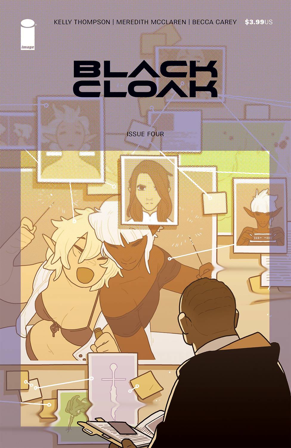 IMAGE COMICS Comic Books BLACK CLOAK #4 CVR A MCCLAREN (O/A) 70985303683800411 JUN230044