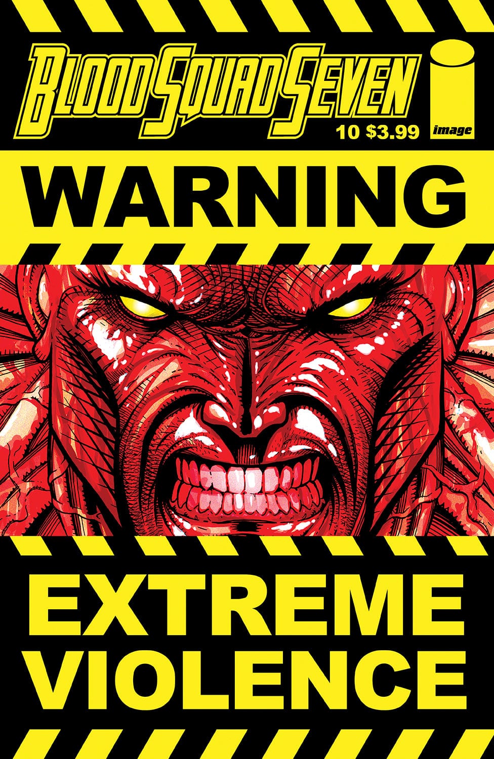 Image Comics Comic Books BLOOD SQUAD SEVEN #10 CVR B JIM RUGG VAR (MR) 70985303977801021 0525IM330