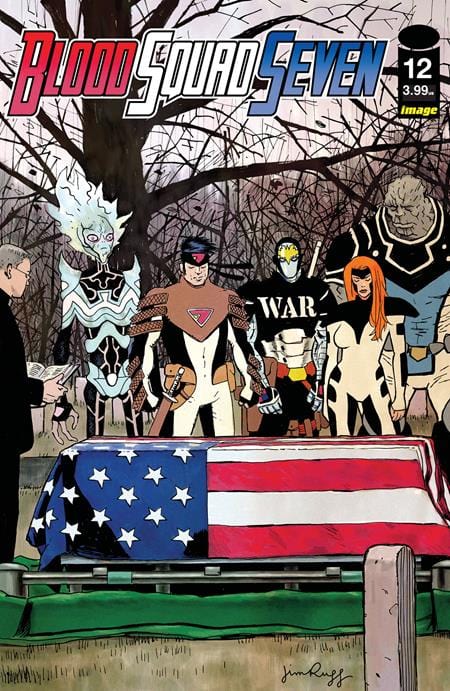 Image Comics Comic Books BLOOD SQUAD SEVEN #12 CVR B JIM RUGG VAR (MR) 70985303977801221 0725IM308