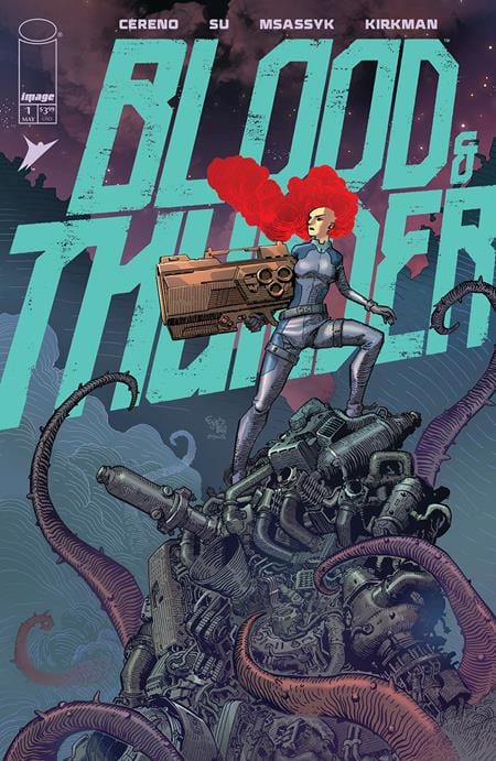 Image Comics Comic Books BLOOD & THUNDER #1 CVR A EJ SU & MSASSYK 70985304317100111 0325IM237