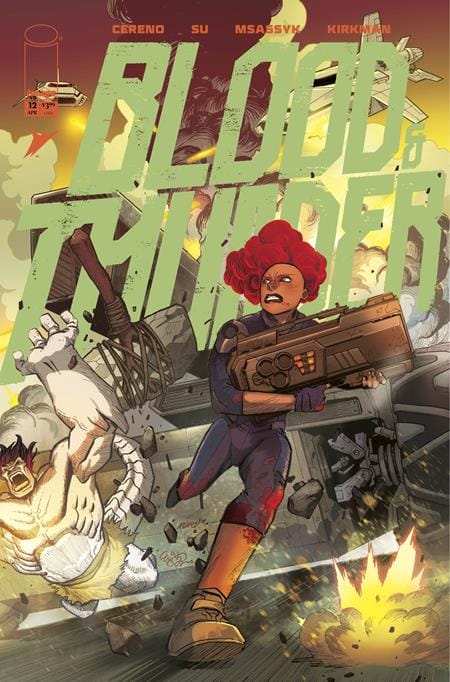 Image Comics Comic Books BLOOD & THUNDER #12 CVR A EJ SU & MSASSYK (MR) 70985304317101211 0226IM0361
