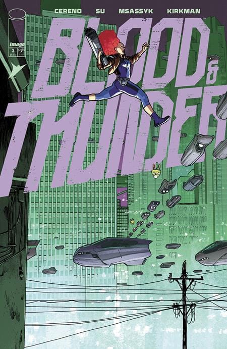 Image Comics Comic Books BLOOD & THUNDER #3 CVR B DAVID LOPEZ VAR (MR) 70985304317100321 0525IM326