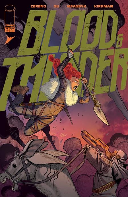 Image Comics Comic Books BLOOD & THUNDER #9 CVR A EJ SU & MSASSYK (MR) 70985304317100911 1125IM0256
