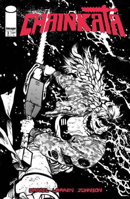 Image Comics Comic Books CHAINKATA #3 CVR B DANIEL WARREN JOHNSON B&W VAR (Release Date: 01/20/2027) 70985304932600321 1126IM0296