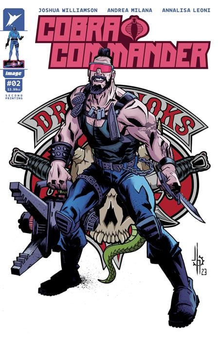 Image Comics Comic Books COBRA COMMANDER #2 Second Printing 70985303970900212 0324IM862