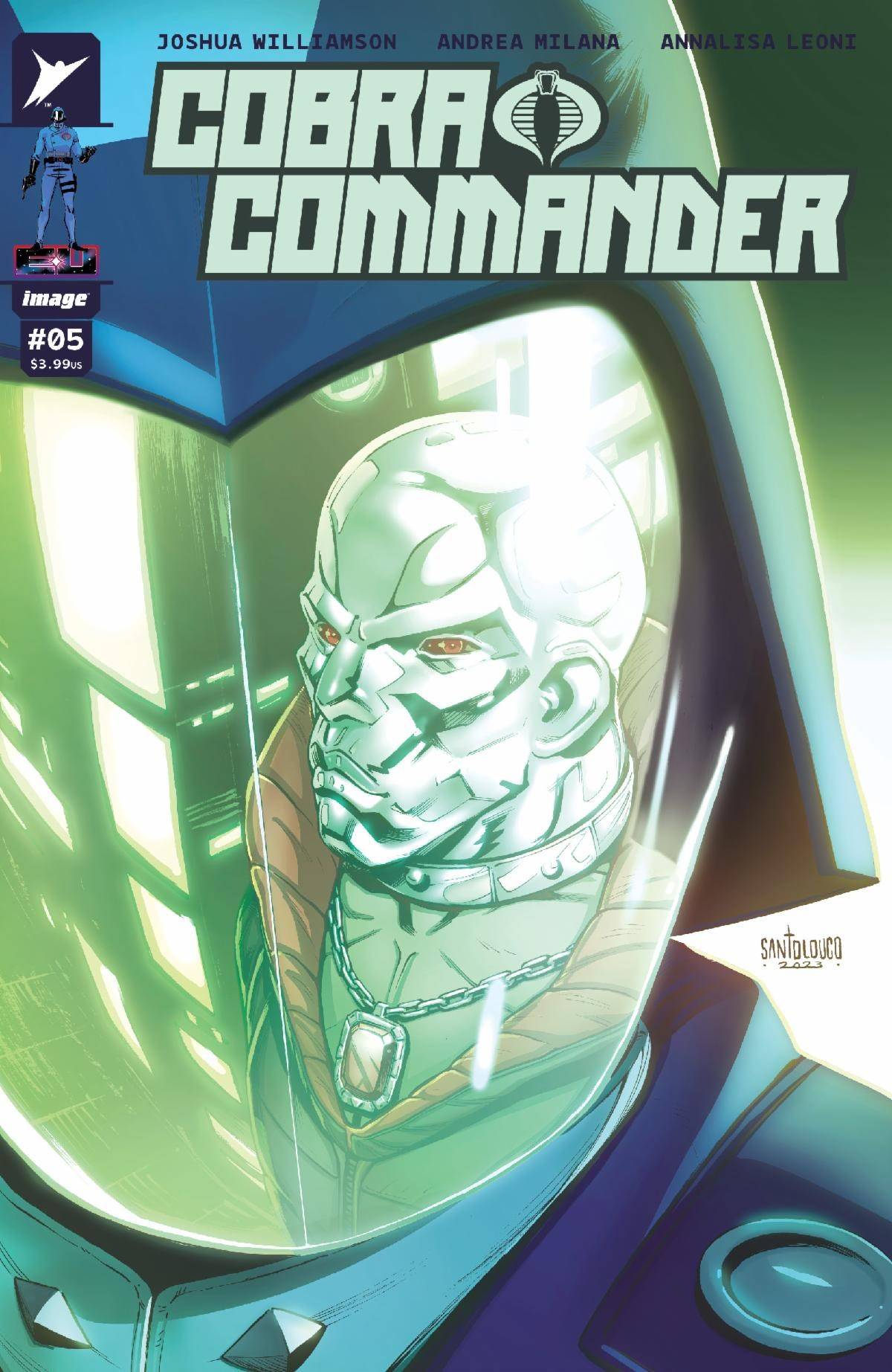 Image Comics Comic Books COBRA COMMANDER #5 (OF 5) CVR B MATEUS SANTOLOUCO VAR 70985303970900521 0324IM215