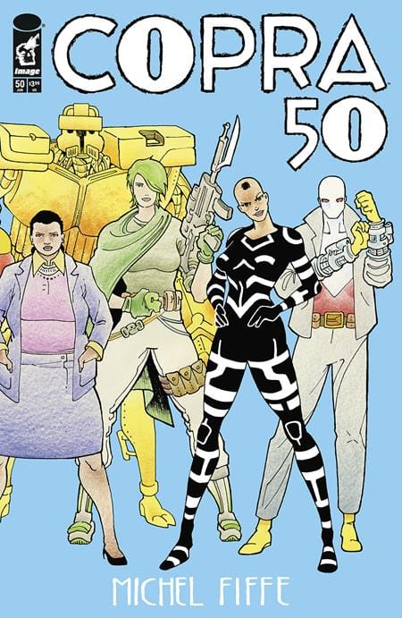 Image Comics Comic Books COPRA #50 CVR A MICHEL FIFFE WRAPAROUND (MR) 70985304353905011 0425IM297