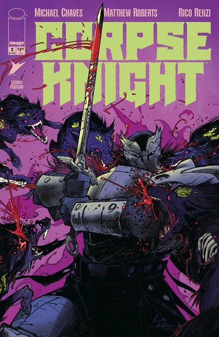 Image Comics Comic Books CORPSE KNIGHT #2 (OF 6) 2ND PTG (MR) 70985304630100212 0426IM8455