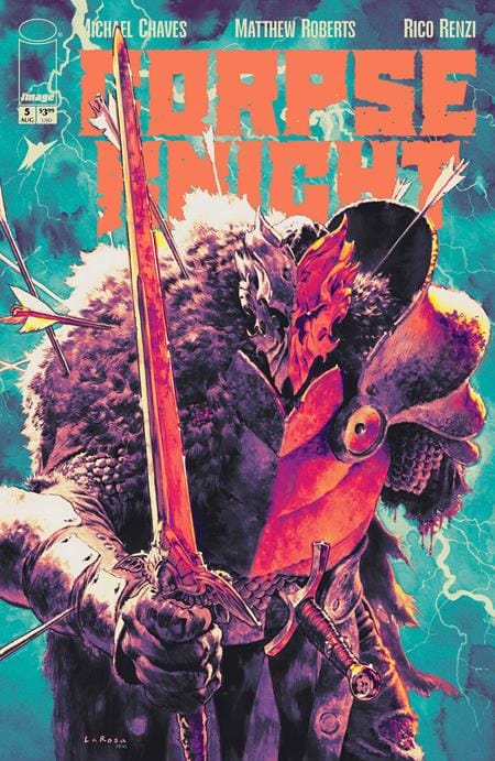 Image Comics Comic Books CORPSE KNIGHT #5 (OF 6) CVR B LEWIS LAROSA & RICO RENZI VAR (MR) (Release Date: 08/26/2026) 70985304630100521 0626IM0313