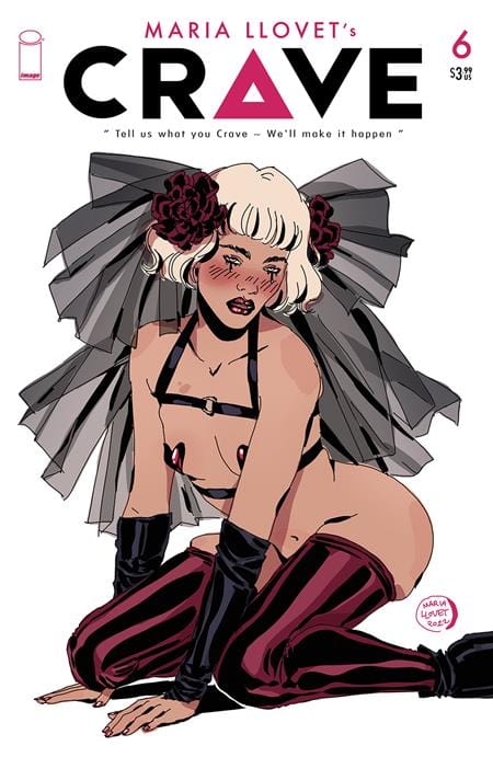 Image Comics Comic Books CRAVE #6 (OF 6) CVR B MARIA LLOVET VAR (MR) 70985303870200621 0324IM220