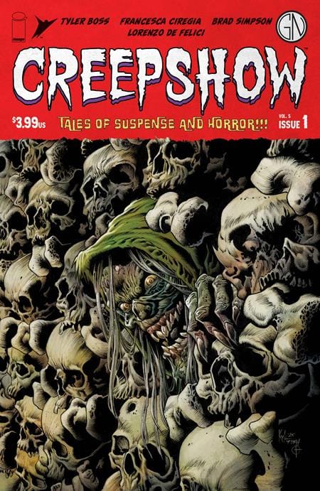Image Comics Comic Books CREEPSHOW VOL 05 #1 (OF 5) CVR A KYLE HOTZ & DAN BROWN (MR) (Release Date: 09/16/2026) 70985304856500111 0726IM0321