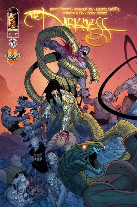 Image Comics Comic Books DARKNESS (2025) #8 CVR C PAT BOUTIN & STEVE FIRCHOW CONNECTING WITCHBLADE TEAM UP VAR (Release Date: 09/16/2026) 70985304537300831 0726IM0409
