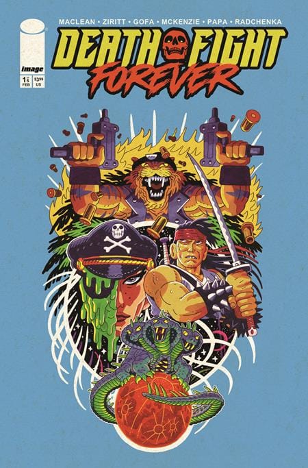 Image Comics Comic Books DEATH FIGHT FOREVER #1 (OF 5) 2ND PTG (MR) 70985304570000112 0126IM8468