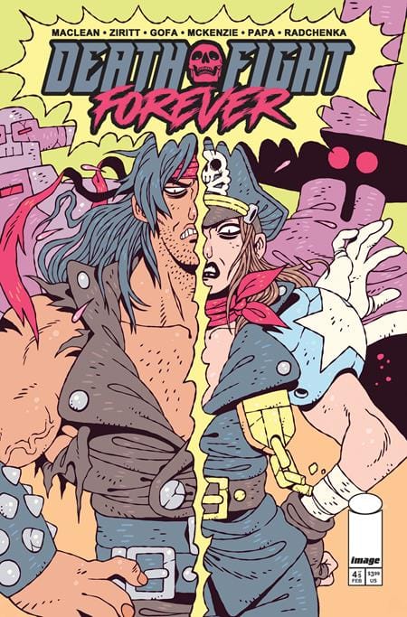 Image Comics Comic Books DEATH FIGHT FOREVER #4 (OF 5) CVR B SAM MCKENZIE VAR (MR) 70985304570000421 0326IM0296