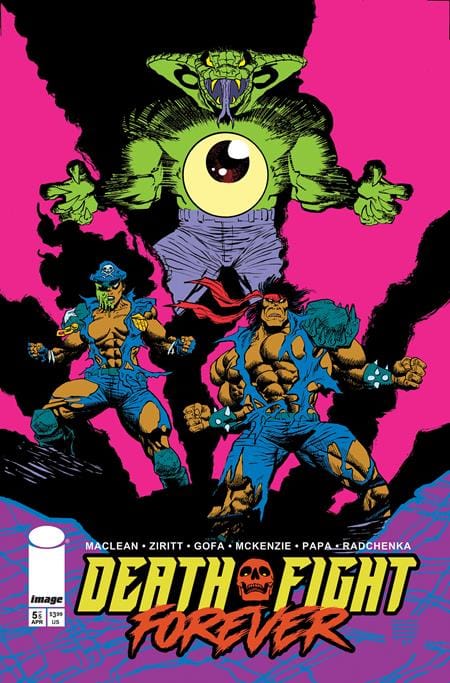 Image Comics Comic Books DEATH FIGHT FOREVER #5 (OF 5) CVR B ERWIN PAPA VAR (MR) 70985304570000521 0426IM0338