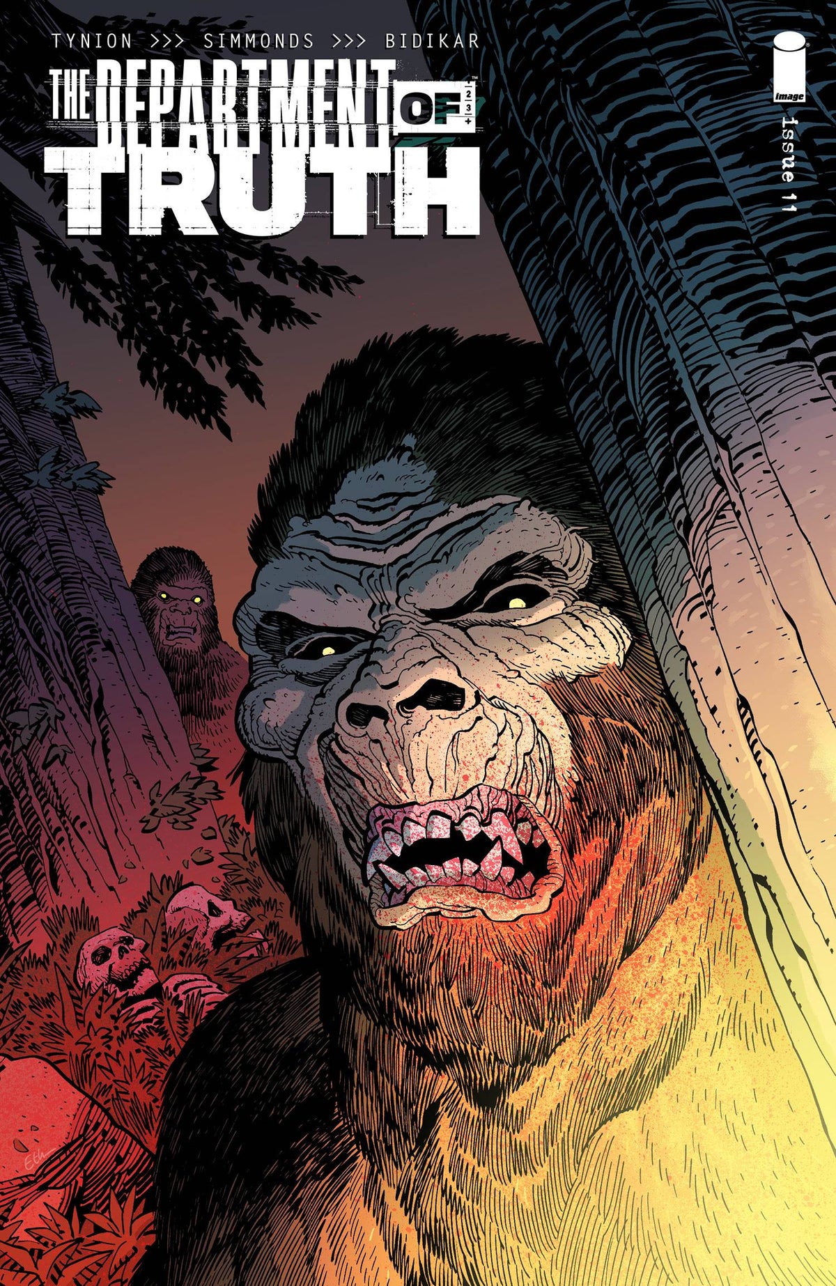 Image Comics Comic Books DEPARTMENT OF TRUTH #11 CVR C YOUNG (MR) 70985303032401131