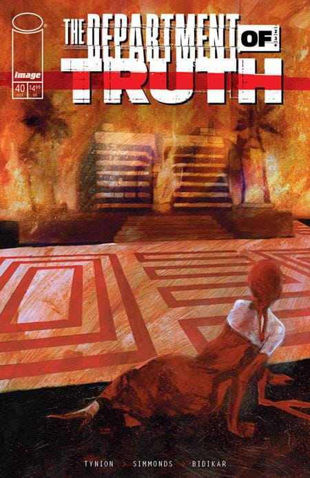Image Comics Comic Books DEPARTMENT OF TRUTH #40 CVR A MARTIN SIMMONDS (MR) (Release Date: 10/28/2026) 70985303032404011 0826IM0386