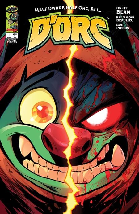 Image Comics Comic Books DORC #1 2ND PTG 70985304572400112 1225IM8232