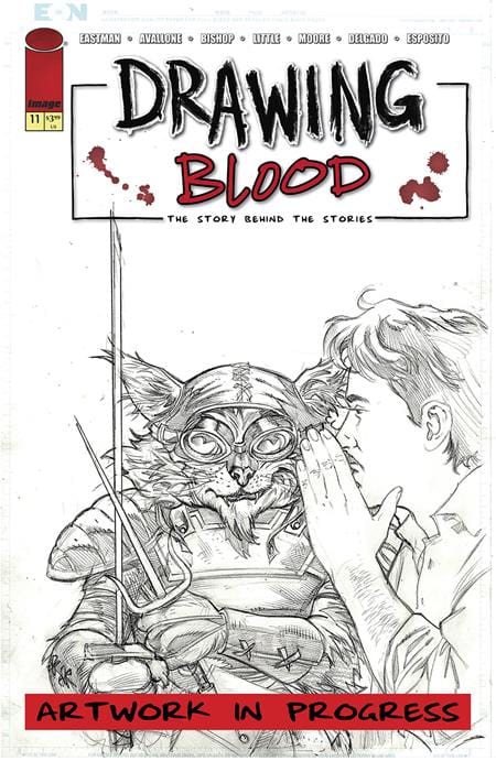 Image Comics Comic Books DRAWING BLOOD #11 (OF 12) CVR C DAVE ACOSTA VAR 70985303964801131 0325IM286