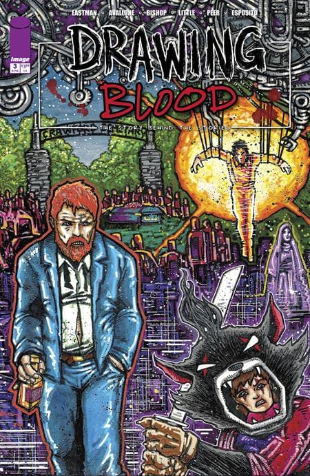 Image Comics Comic Books DRAWING BLOOD #3 (OF 12) CVR A KEVIN EASTMAN 70985303964800311 0424IM266