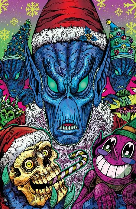 Image Comics Comic Books DREAD THE HALLS 2025 (ONE SHOT) CVR E MARIA WOLF TOXIC VAR 70985304536600151 1025IM0287