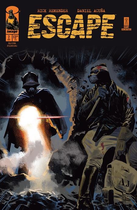 Image Comics Comic Books ESCAPE #2 2ND PTG 70985304410900212 0925IM8333