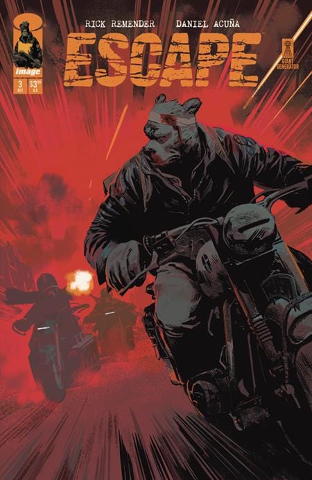 Image Comics Comic Books ESCAPE #3 CVR A DANIEL ACUNA 70985304410900311 0825IM0336